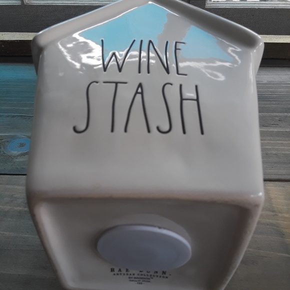 Rae Dunn Wine Piggy Bank - Picture 2 of 6